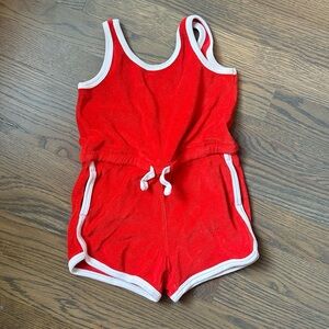 Primary Red Jumpsuit - 2T